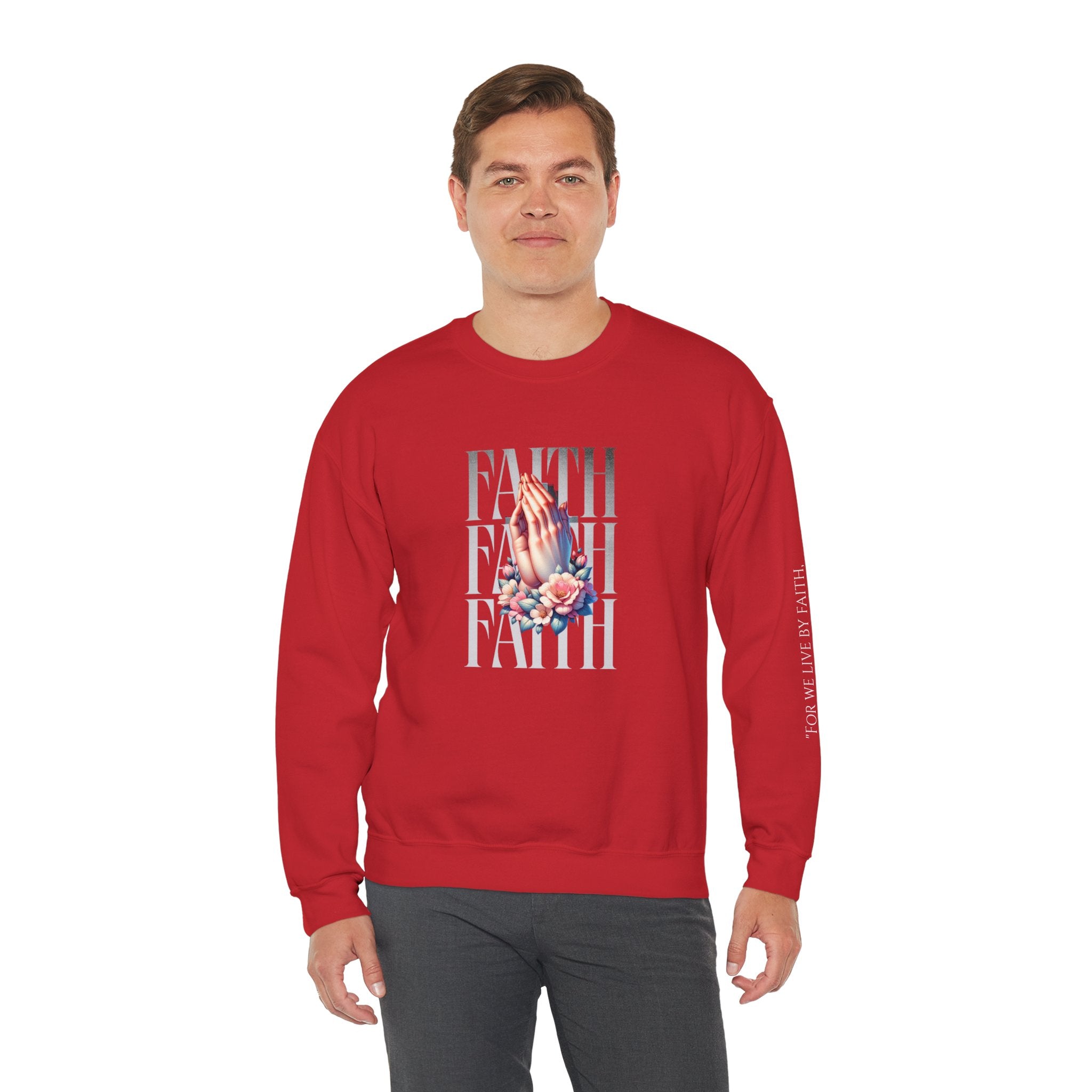2 Corinthians 5:7 Crewneck Sweatshirt