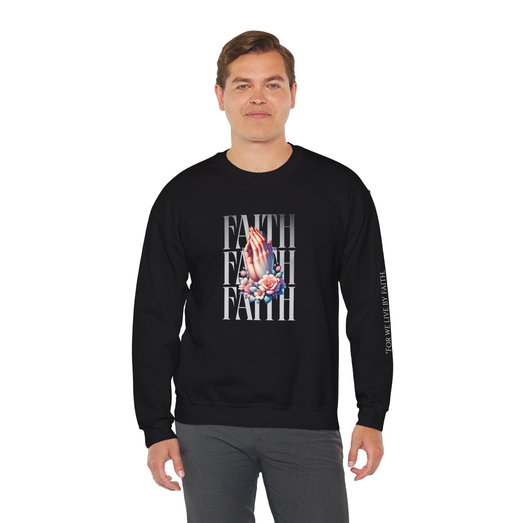 2 Corinthians 5:7 Crewneck Sweatshirt