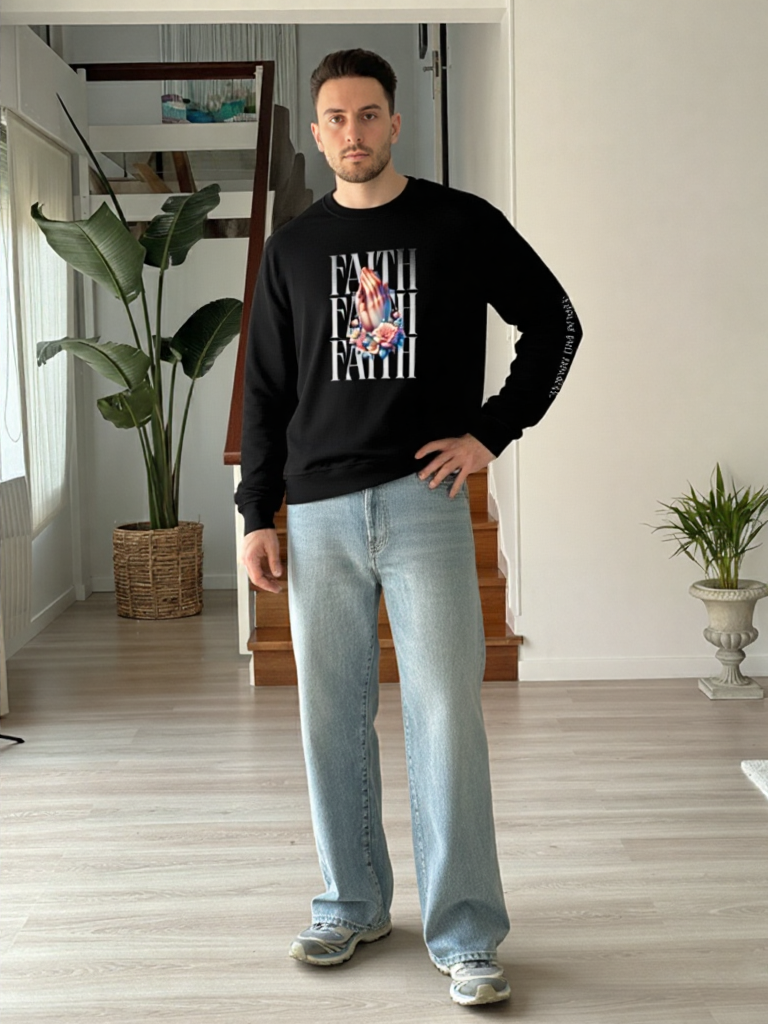 2 Corinthians 5:7 Crewneck Sweatshirt